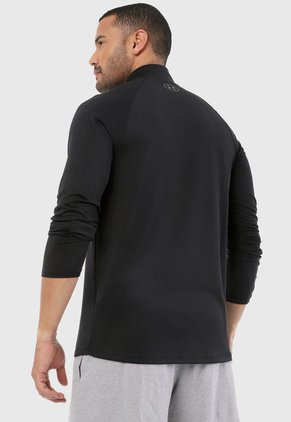 Buzo Negro UNDER ARMOUR Tech 2.0 1/ 2 zip