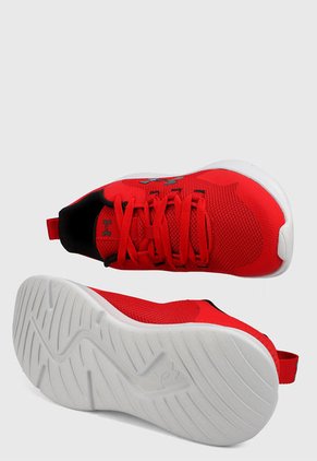 Tenis Lifestyle Rojo-Negro UNDER ARMOUR Essential