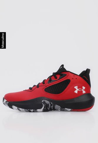 Tenis Basketball Rojo-Negro UNDER ARMOUR Lockdown 6 Under Armour