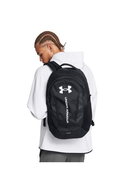 Morral Unisex UNDER ARMOUR HUSTLE 6.0 BACKPACK Negro Under Armour