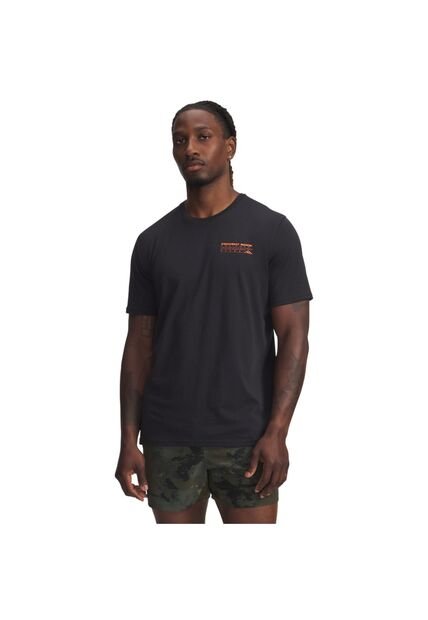 Camiseta Hombre Under Armour PJT RCK SS 1 Negro Under Armour