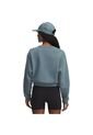 Buzo Mujer Under Armour RIVAL FLC PIPED CREW Azul Under Armour de Under Armour