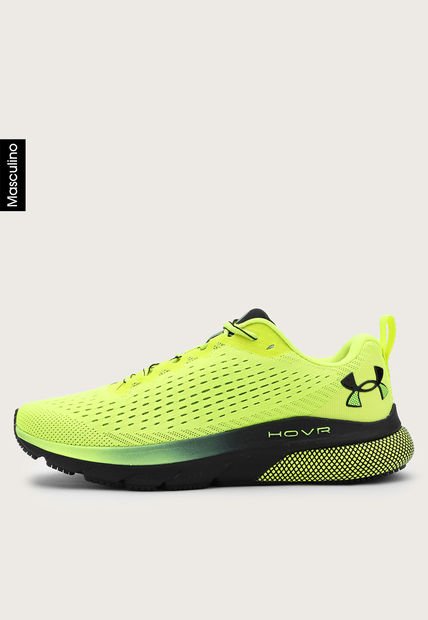 Tenis Running Amarillo-Negro UNDER ARMOUR HOVR Turbulence