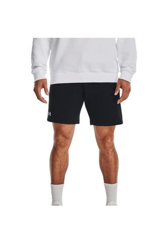 Pantaloneta Under Armour Rival Fleece-Negro Under Armour