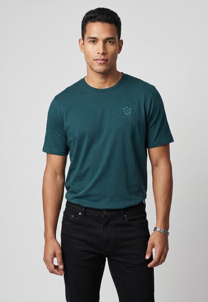 Camiseta UNDER ARMOUR Sportstyle Radial Verde