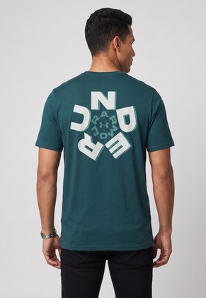 Camiseta UNDER ARMOUR Sportstyle Radial Verde