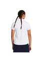 Camisa Mujer UNDER ARMOUR UA PLAYOFF SS POLO Blanco Under Armour de Under Armour