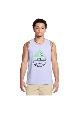 Camiseta Hombre UNDER ARMOUR UA RUN TRAIL TANK Purpura Under Armour Under Armour