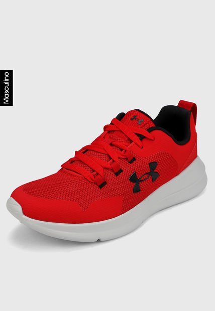 Tenis Lifestyle Rojo-Negro UNDER ARMOUR Essential