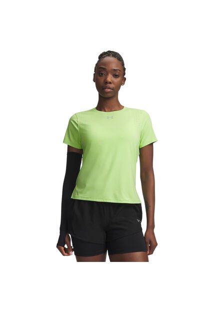 Camiseta Mujer Under Armour VELOCITI PRO SHRTSLV Verde Under Armour