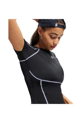Camiseta Manga Larga Mujer Under Armour HEATGEAR ELITE SS Negro Under Armour