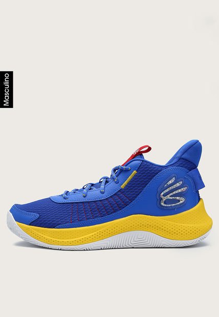 Tenis Basketball Azul-Amarillo-Blanco UNDER ARMOUR Curry 3Z7
