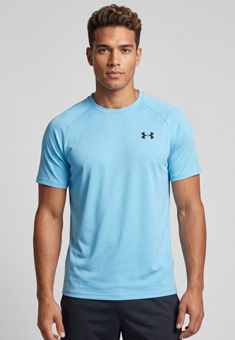 Camiseta Training UNDER ARMOUR Tech 2.0 Celeste Under Armour