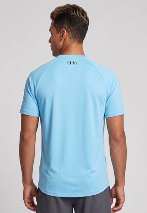 Camiseta Training UNDER ARMOUR Tech 2.0 Celeste