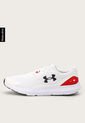 Tenis Running Blanco-Rojo-Negro UNDER ARMOUR Surge 3 de Under Armour