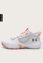 Tenis Basketball Blanco-Gris-Salmón UNDER ARMOUR Lockdown 6 de Under Armour