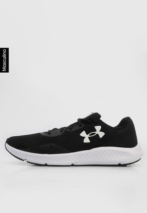 Tenis Running Negro-Blanco UNDER ARMOUR Charged Pursuit 3