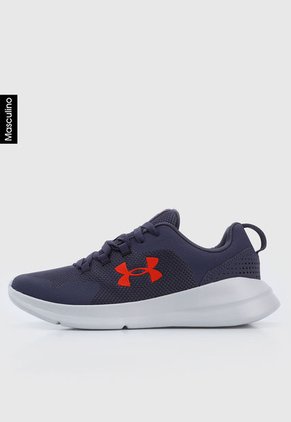 Tenis Running Gris-Rojo UNDER ARMOUR Essential