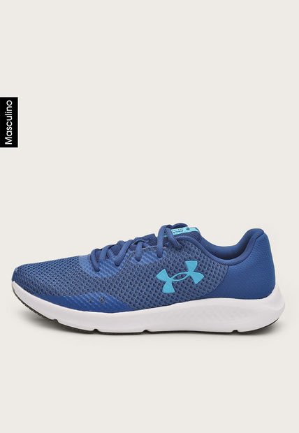 Tenis Running Azul Royal-Aguamarina-Blanco UNDER ARMOUR Charged Pursuit 3
