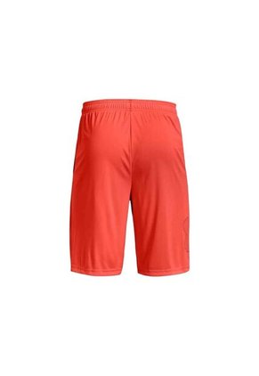 Pantaloneta Under Armour Tech Graphic 10 In-Naranja Neon