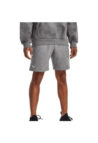 Pantaloneta Under Armour Rival Fleece-Gris Under Armour