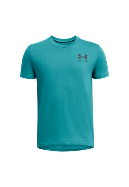 Camiseta Niño UNDER ARMOUR SPORTSTYLE LEFT CHES Azul Under Armour