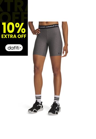 Short Mujer Under Armour HEATGEAR 7IN SHORT Gris Under Armour Under Armour