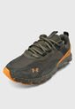 Tenis Running Verde Oliva-Naranja UNDER ARMOUR Charged Verssert SPKLE de Under Armour