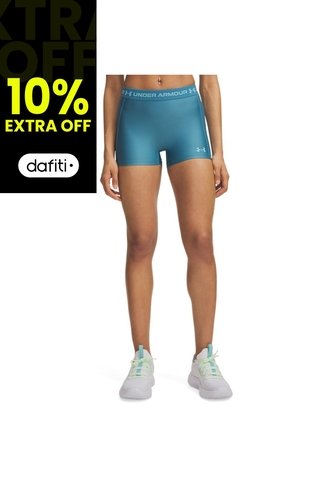 Short Mujer Under Armour HEATGEAR SHORTY Azul Under Armour Under Armour