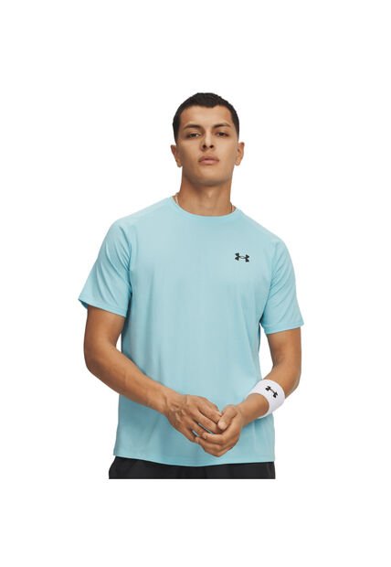 Camiseta Hombre Under Armour UA TECH TEXTURED SS Azul Under Armour