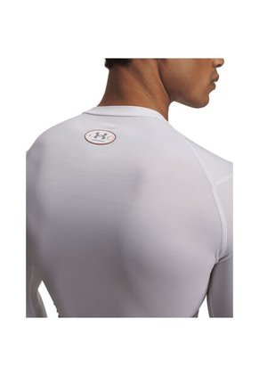 Camiseta Hombre Under Armour UA HG ELITE COMP LS Blanco Under Armour