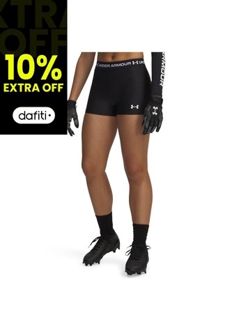 Short Mujer Under Armour HEATGEAR SHORTY Negro Under Armour Under Armour
