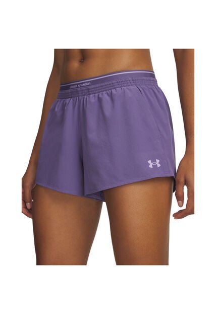Short Mujer Under Armour VNSH WVEN 3IN SHORTS Purpura Under Armour