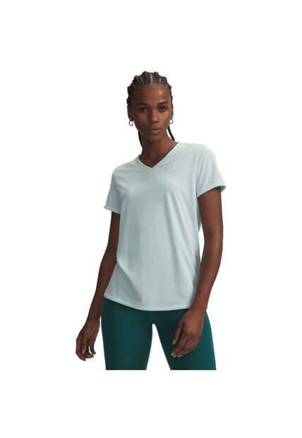 Camiseta Mujer Under Armour TECH SSV SOLID Verde Under Armour