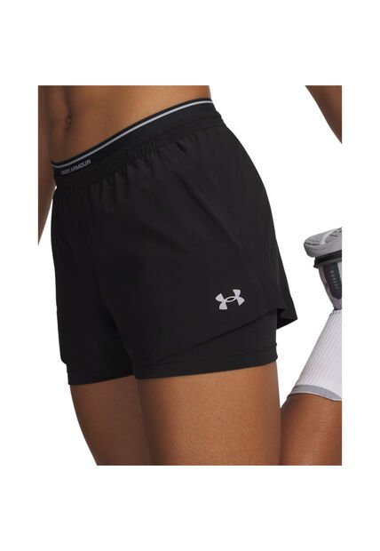 Short Mujer Under Armour VNSH WOVN 2N1 SHORTS Negro Under Armour