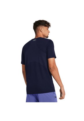 Camiseta Hombre Under Armour VANISH SEAMLESS SS Azul Under Armour