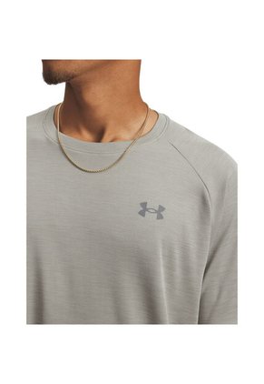 Camiseta Hombre Under Armour UA TECH TEXTURED SS Gris Under Armour