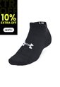 Medias Unisex UNDER ARMOUR UNISEX ESSNTL 6P LOW Negro Under Armour de Under Armour