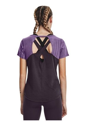 Camiseta Purpura Mujer STREAKER DECO DIAMON 1376814-571-6PV Under Armour