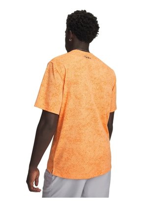 Camiseta Hombre UNDER ARMOUR UA TECH TEE PIXELATE Naranja Under Armour