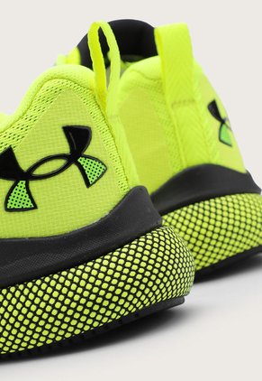 Tenis Running Amarillo-Negro UNDER ARMOUR HOVR Turbulence
