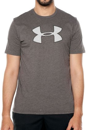Camiseta Gris-Blanco UNDER ARMOUR Charcoal Medium Heather