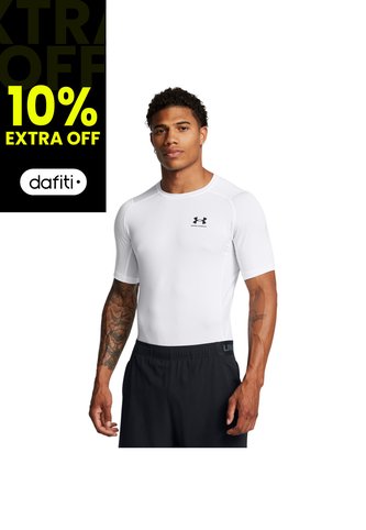 Camiseta Hombre Under Armour Hg Armour Comp Blanco Under Armour Under Armour