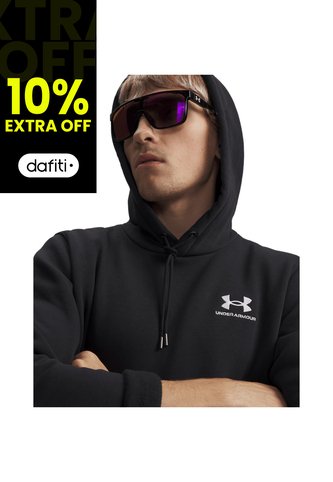 Buzo Hombre Under Armour ICON FLEECE HOODIE Negro Under Armour Under Armour