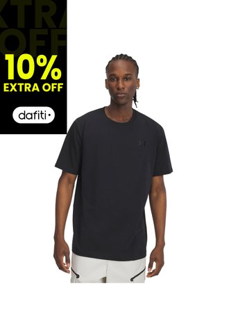 Camiseta Hombre Under Armour UA M ICON TEE SS Negro Under Armour Under Armour