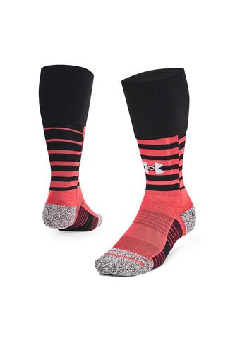 Medias Under Armour Unisex Magnetico Pocket 1Pk - Negro-Rojo Under Armour