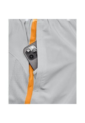 Pantaloneta Under Armour Lau-Nch 7 Shorts-Gris
