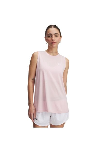 Camiseta Mujer UNDER ARMOUR TECH TANK TWIST Rosado Under Armour