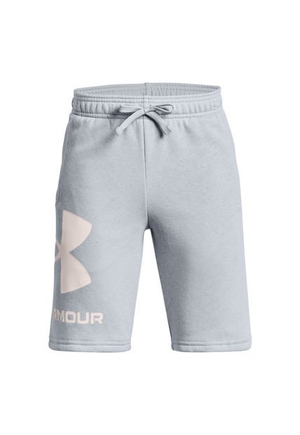 Short Rival Fleece Logo Para Niños 1359065-011-Y81 Under Armour