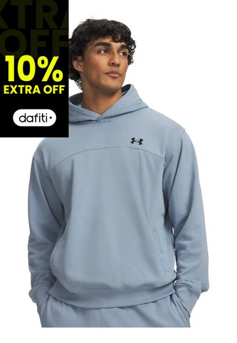 Buzo Hombre Under Armour Rival Hoodie Azul Under Armour Under Armour